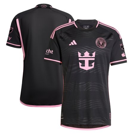 Men's Inter Miami CF adidas Black 2024 La Noche Authentic Jersey